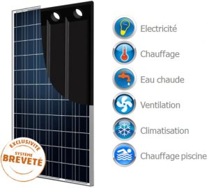 Etudes RESCOLL : le girondin BASE commercialise COGEN'AIR, un très performant panneau solaire hybride