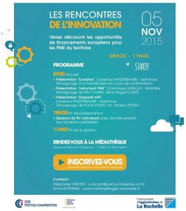 Recherche RESCOLL : STILZ CHIMIE présente son projet "Instrument PME" à La Rochelle