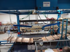 Banc d'essai 30 tonnes, essais structures