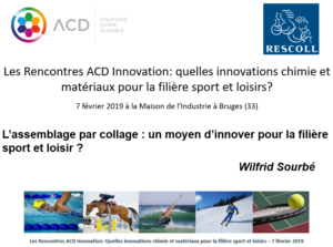 Collage dans le sport: RESCOLL présente son savoir-faire
