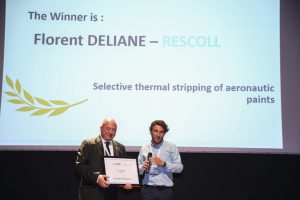 SURFAIR 2018 : RESCOLL reçoit l’INNOVATION AWARD pour sa technologie sélective de décapage thermique