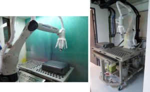 RESCOLL propose sa plateforme pilote pour la dépose robotisée de peintures