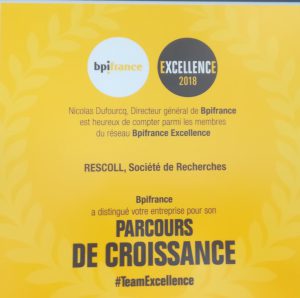 RESCOLL bénéficie du programme « Parcours de Croissance »